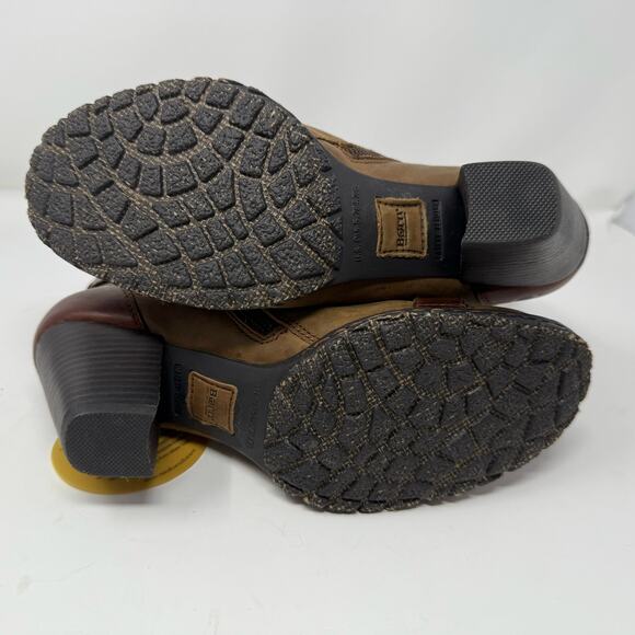 Born Boots Women's 8 M Carolina Ankle Bootie Buckles Moto Steampunk Goth Grunge - Picture 8 of 9